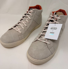 Toms x Star Wars Leandro High Skywalker Men's Suede Light Gray Sneaker Sz 11 US picture