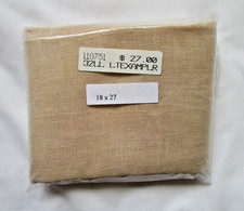 Lakeside Linen 32 Count Light Examplar Counted Cross Stitch Fabric  18