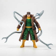 U.S Duty Free 1/12 Custom Marvel Legends Coat Doctor Octopus Doc Ock Soft Goods picture