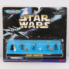 Vintage 1996 Star Wars Micro Machines Classic Characters Figure Set Galoob 66080 picture