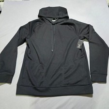 new Xersion Train Scuba Popover Hoodie Mens LT Black Big & Tall Stretch Athletic picture