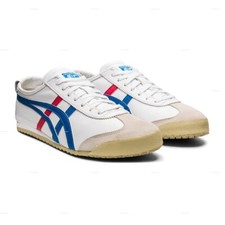 2025 Authentic Onitsuka Tiger MEXICO 66 1183C102 100 WHITE BLUE New With Box picture