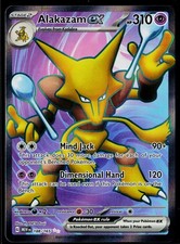 Alakazam ex Holo Ultra Rare SV: Scarlet & Violet 151 188/165 NM picture