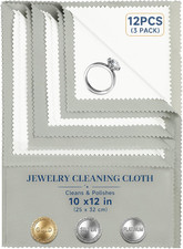 Bonison 3 Pack Large Silver Polishing Cloth – 10