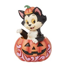 Jim Shore Figaro in Jack-O-Lantern Mini 6016583 New for 2025 Disney Traditions picture