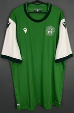 MEN'S FC HIBERNIAN 2020/2021 HOME SOCCER FOOTBALL SHIRT JERSEY SIZE 4XL XXXXL picture