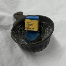 Rare Round Ornate Antique Chalk Holder for Pool & Billiards picture