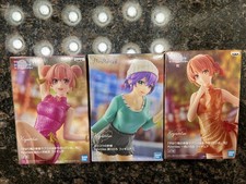 Banpresto: NIB/ Kyunties Lot of 3/Iroha, Yui &Hiro Figs./MINT/RARE/OOP picture