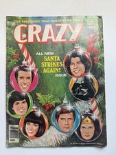 Crazy Magazine Marvel Stan Lee Star Wars, Santa Strikes Again 1977 March No. 35 picture
