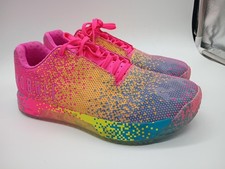 NOBULL SuperFabric Trainer Shoes Pink Multicolor Men’s 9.5 Women’s 11 picture