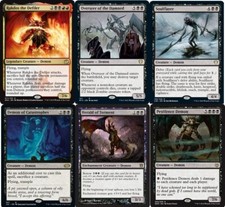 Custom Commander Deck Rakdos the Defiler - Demon Tribal - EDH Magic 100 Cards NM picture