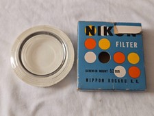 Rare Nikon 52mm (L38) Skylight UV Chrome Filter in Excellent++ Condition picture