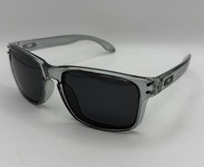 Oakley Holbrook OO9244 Smoke Grey Frame Black Polarized Lens Sunglasses 56mm picture