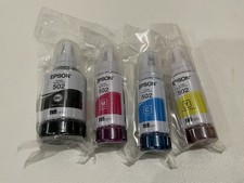 Genuine Epson 502 Ink Bottle for ET-2700 ET-2750 ET-3700 ET-3750 Exp. 2025 picture