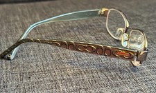 Coach Laverne 247 Olive Half Rim Eyeglasses Frames 50-17 135 Women picture