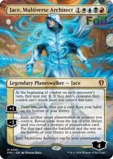 MTG FRC *FOIL* M Jace, Multiverse Architect (Borderless) #1 NM picture