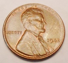 1945 P Lincoln Wheat Cent / Penny  AVE CIRCULATED  **FREE SHIPPING** picture