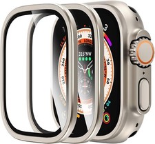 Titanium HD Full Tempered Glass Screen Protector For Apple Watch Ultra 2 49mm picture