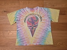 VTG GRATEFUL DEAD ICE CREAM MELT 1990 CHICAGO JULY 21, 22 CONCERT TOUR SHIRT picture