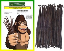 25 Tahitian Extract Grade B Vanilla Beans 4~6