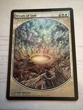 Wrath of God FOIL Textless Player Rewards MTG P07 2007 MTG Card Light Play picture