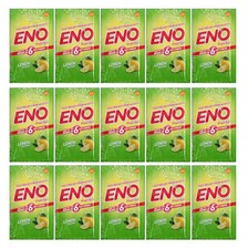 Eno Fruit Salt Antacid Sachets Lime Flavor Instant Acidity Relief 15 Pack picture
