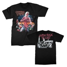 CANNIBAL CORPSE cd cv EATEN BACK TO LIFE Official SHIRT SMALL New butchered tomb picture