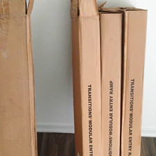 perfect condition  ez access modular transition ramps. model 3 picture