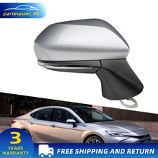 Passenger Side Door Mirror Heated w/ Signal w/ BSD 1J9 For 2018-24 TOYOTA CAMRY picture