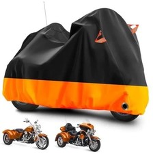 Cover Heavy Duty Waterproof 3 Wheel Motorcycle Cover | Fits for Harley Trike picture