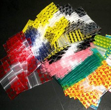 10,000 Baggies 12510 10 Different Designs 1.25 x 1 inch picture