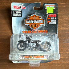 Maisto Harley-Davidson 1948 FL Panhead 1:24 Diecast Motorcycle MPN 35094 picture