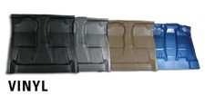 87-96 Ford F-150 Truck Heavy Duty Vinyl Flooring Mat Kit *Made in USA* picture