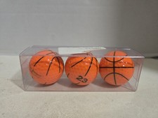 Vintage Michael Jordan Golf #23 Orange Basketball Golf Balls Sleeve 3 Brand NEW  picture