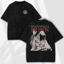 Baldwin IV The Leper King Washed Tee – Cross Faithcore Vintage Oversized Shirt picture