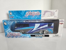 New Maisto Playerz Tourbus 1:64 Scale Luxury Diecast Collection Blue picture