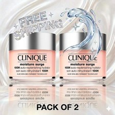 Clinique Moisture Surge 100H Hydrator Duo 4.2 oz Face Moisturizer Gel Cream- DUO picture