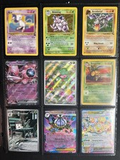 Pokemon Binder Collection Lot - 171 Assorted Cards: Modern, Mid-Era, & Vintage picture