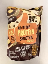 Flavcity All In One Protein Smoothie Powder 1.92 Lbs BUTTER COFFEE picture