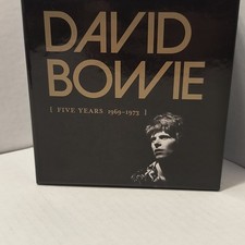David Bowie Five Years 1969-1973 12CD Box Set Complete Parlophone picture