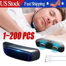 Smart Snoring Stopper Sleep Aid Anti Snoring Chin Device Muscle Tightening US picture