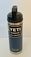 YETI Rambler 18oz Water Bottle with Chug Cap | NAVY BLUE | BRAND NEW - FAST SHIP picture