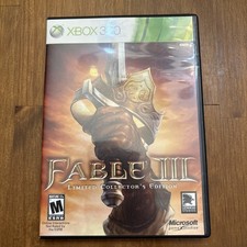 Fable 3 Limited Collectors Edition (Xbox 360) CIB Complete In Box picture