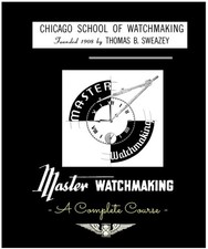 Master Watchmaking - complete watch repair course, fully Illustrated, 36 volumes picture