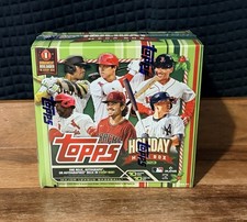 2023 Topps Holiday MLB Baseball Factory-Sealed Mega Box A/C STORED⚾️ picture