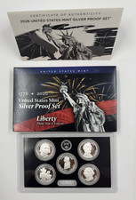 2026 S SILVER Proof Semiquincentennial Quarters with US MINT Box & COA 5-coins🗽 picture