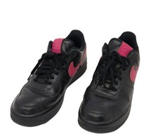 custom Nike Air Force 1 Anniversary Black Pink Y2K sneakers 90's Grunge footwear picture