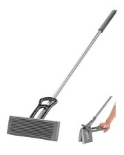 VEVOR High-Density PU Squeezing Sponge Mop with 1 Pcs Sponge Mop Replacement picture