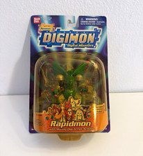 2001 Vintage Digimon Digi-Warriors Rapidmon Action Figure picture