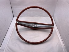 1963 1964 Buick Skylark Steering Wheel Center Horn Maroon  Button OEM Vintage picture